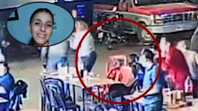 El ataque en el que murió Gabriela. Así se registró dentro del club Yapeyú de Córdoba.