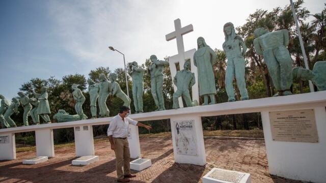 El mandatario provincial recorrió la obra situada en Margarita Belén.