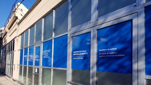 El Registro Civil de Rafaela se encuentra en Ituzaingó 54