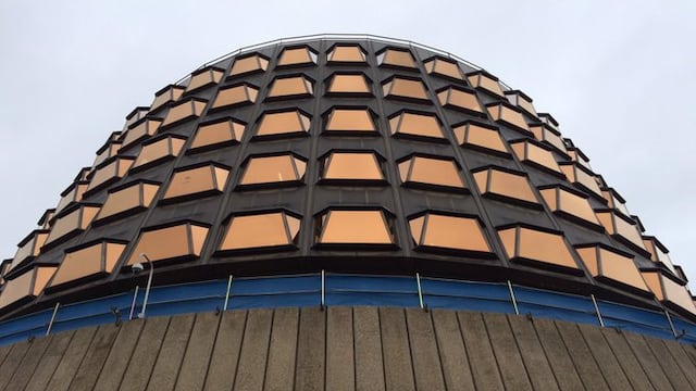 La fachada del Tribunal Constitucional de Madrid.
