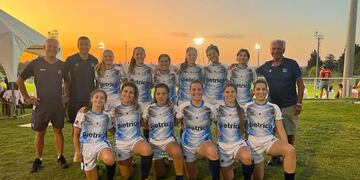 Las puntaltenses Lucía Arroyo y Guillermina José integraron la selección de la Unión de Rugby del Sur.
