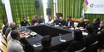 Reunión del Comando Unificado de Rafaela
