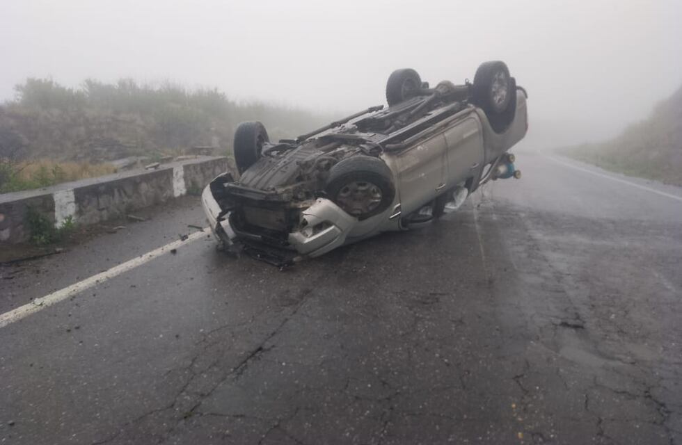 Por las lluvias se recomienda precaución en la ruta 307: hubo accidentes