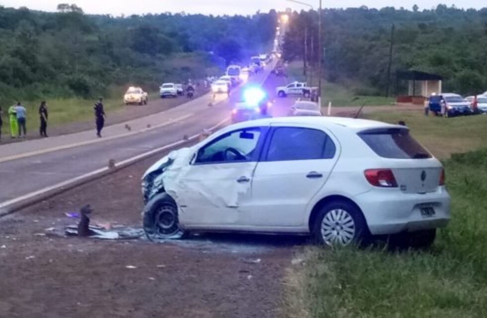 Accidente múltiple en General Urquiza dejó como saldo a ocho personas heridas