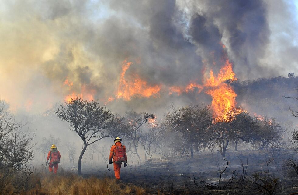 Incendios en Córdoba: en Traslasierra se quemaron 12 mil hectáreas en seis días
