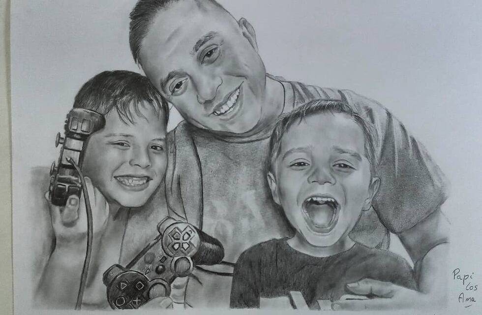 Rafael Céliz, el cordobés que es viral con sus dibujos y sorprendió en distintos países