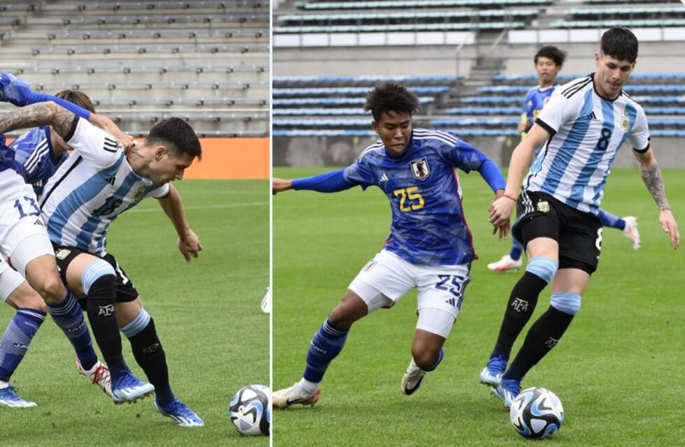 Con un actual jugador de Talleres y con dos ex Belgrano, la Sub 23 de Argentina empató con Japón