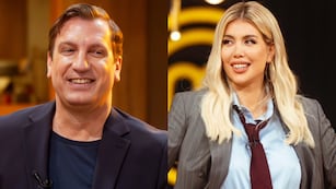 Maxi López y Wanda Nara.