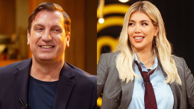 Maxi López y Wanda Nara.