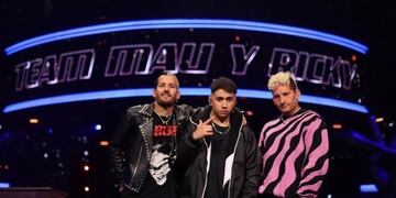 FMK debutó en La Voz Argentina como co-coach del equipo de Mau y Ricky