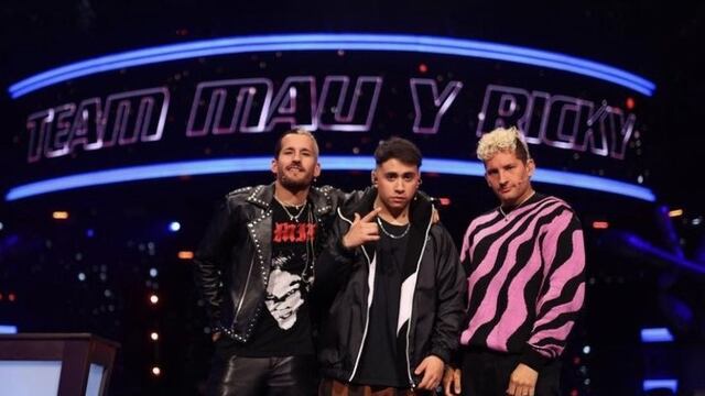 FMK debutó en La Voz Argentina como co-coach del equipo de Mau y Ricky