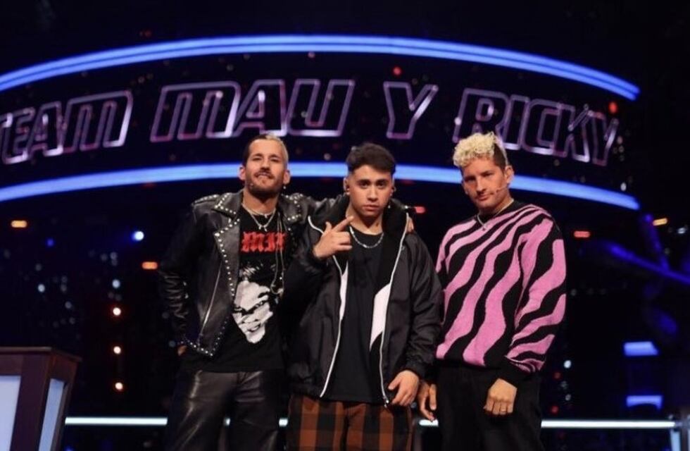 FMK debutó en La Voz Argentina como co-coach del equipo de Mau y Ricky