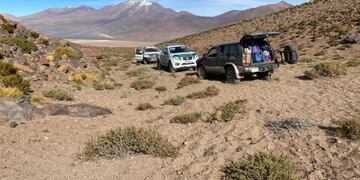 Gendarmería atrapó a cuatro bolivianos con cocaína y marihuana en la Puna