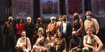 La obra teatral del Teatro Auditorium contó con la presencia del Gobernador de la provincia de Buenos Aires, Axel Kicillof.