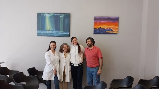 Arte en el Central, la iniciativa que busca brindarle color y expresión al hospital mendocino