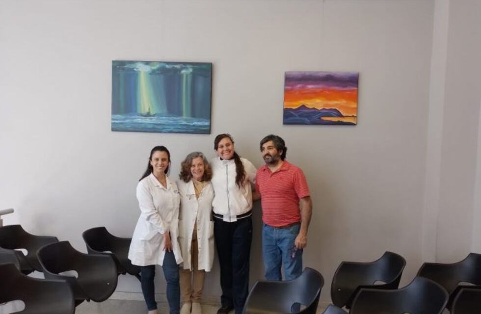 Arte en el Central, la iniciativa que busca brindarle color y expresión al hospital mendocino