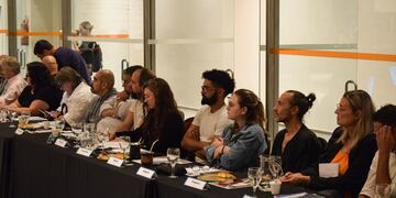 Martín Rodríguez Blanco participó en una reunión organizada por el Instituto Cultural de la Provincia