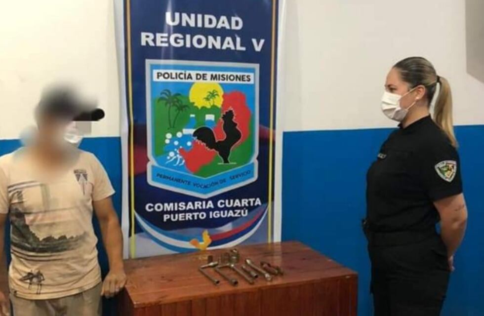 Joven autor de robo terminó detenido en Puerto Iguazú