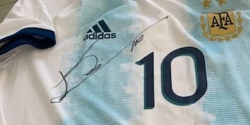 Messi se suma a la campaña Juntos por Vale