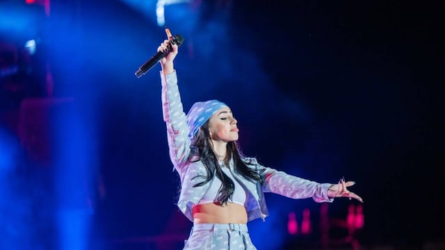 La trapera fue una de las principales artistas del Coca Cola Music Experience.