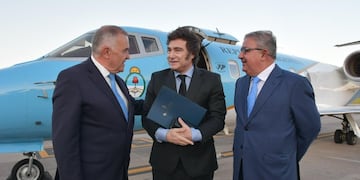 El presidente Javier Milei está en Tucumán.