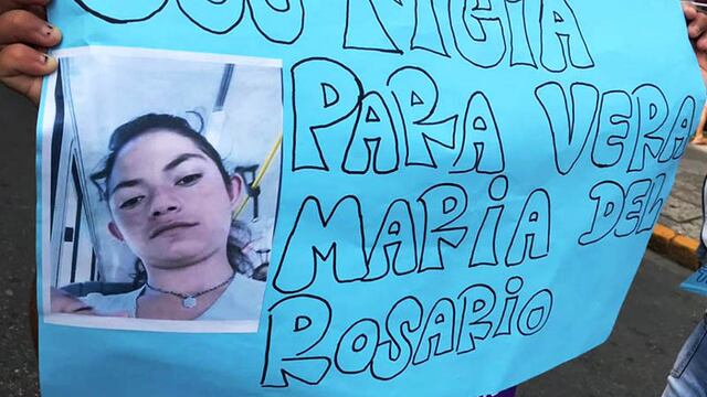 Rechazan figura de "femicidio" en el crimen de María del Rosario Vera