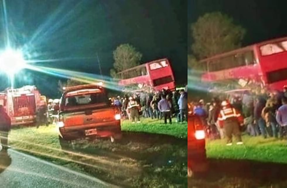 Tragedia en Ruta 34: cinco fallecidos al chocar un micro y un camión a la altura de Las Bandurrias