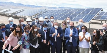 Raúl Jalil junto a los ministros Martín Guzmán y Nicolás Trotta inauguraron obras en Antofagasta de la Sierra