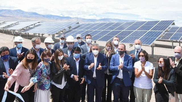 Raúl Jalil junto a los ministros Martín Guzmán y Nicolás Trotta inauguraron obras en Antofagasta de la Sierra