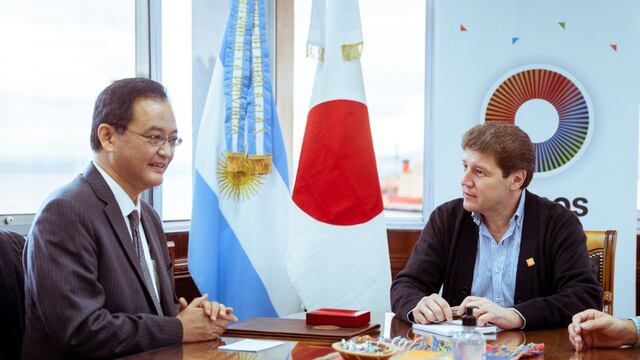 Reunión Gustavo Melella - Takahiro Nakamae