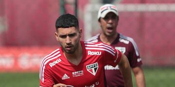 "No lo dudé", afirmó Nahuel Bustos. El ex Talleres que jugará en el San Pablo (Prensa San Pablo).