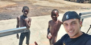 Renzo Spasiano el joven desaparecido en el Caribe