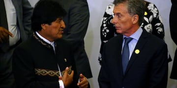 Evo Morales y Mauricio Macri mantuvieron algunas reuniones mientras ambos eran presidentes.