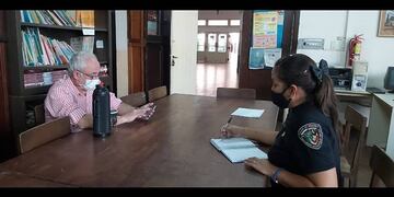 División Policía Comunitaria: realizaron un plan de actividades concretas preventivas