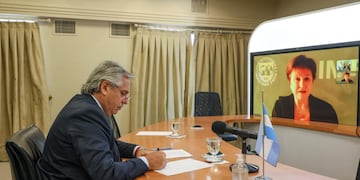 Deuda externa: Fernández y Georgieva dieron inicio al tramo final de las negociaciones con el FMI.