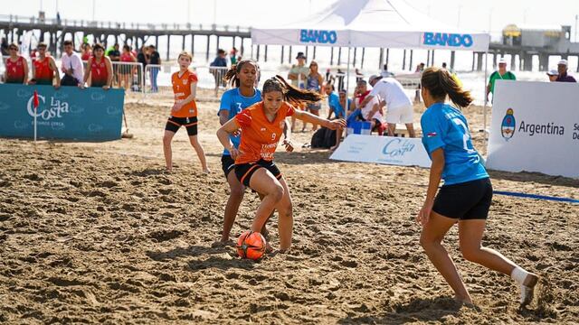 Los selectivos fueguinos ven acción en Mar de Ajó.