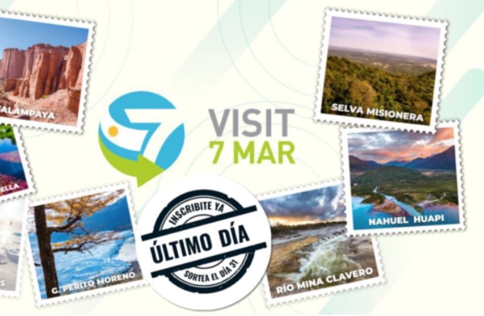 Últimas 24 horas para participar del sorteo y conocer una de las #7MaravillasNaturalesArgentinas