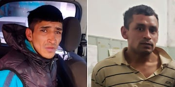 Crimen de Morena Domínguez. A la izquierda, "Miguelito" Madariaga, a la derecha, "Lolo" Madariaga, los dos hermanos detenidos. (Web)