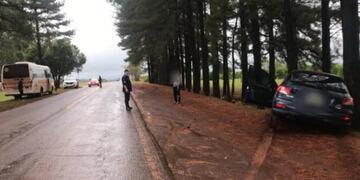 Accidente vial en Apóstoles dejó como saldo una persona herida.
