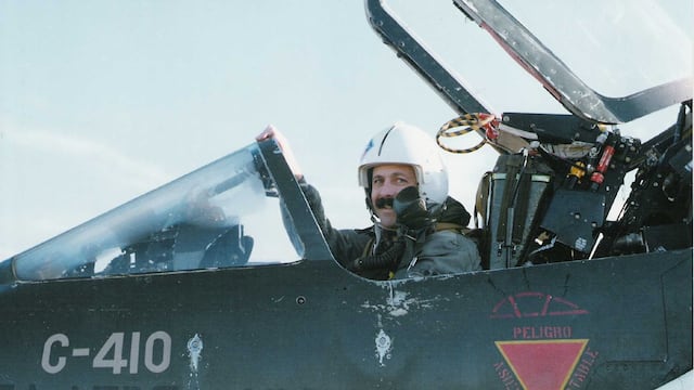 A bordo del Mirage 5-Dagger C410, Tandil 1981