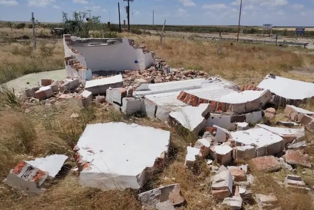 Patagones: destrozaron una ermita y robaron la Virgen San Nicolás