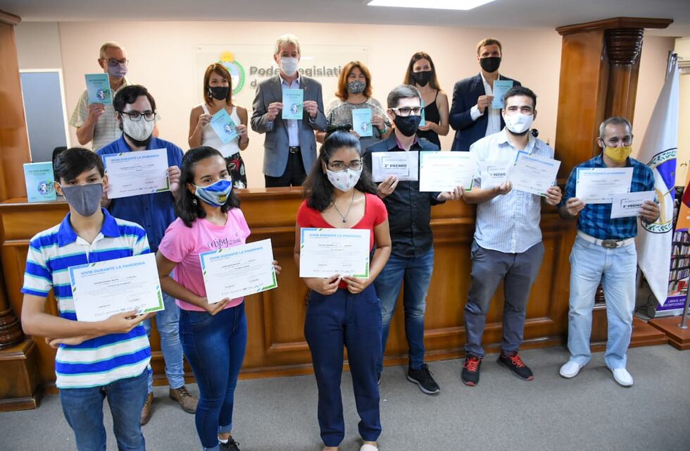 “Vivir Durante la Pandemia”: la Legislatura entregó premios del concurso literario