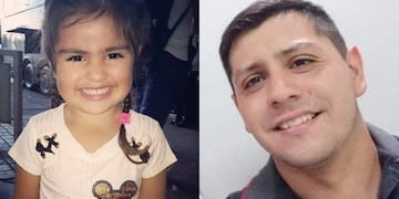 Guadalupe Lucero y Diego Gatica.