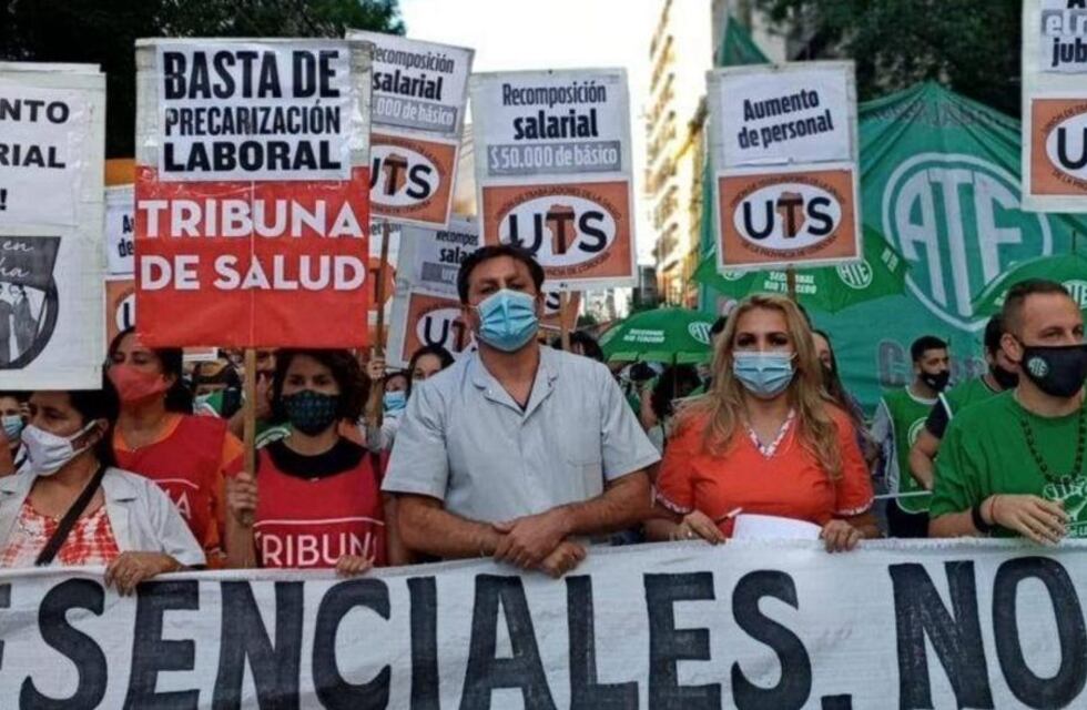 Miércoles y jueves con protesta del personal de salud de Córdoba