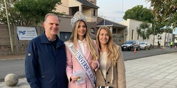 Aldana Masset fue recibida en Valle María.