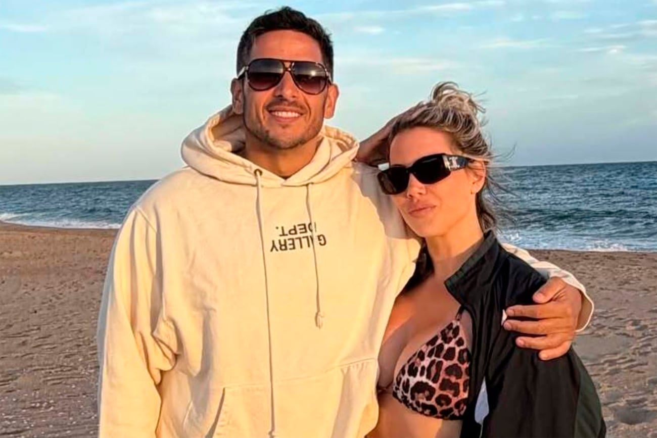 Martín Migueles y Wanda Nara. Foto: captura pantalla