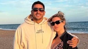 Martín Migueles y Wanda Nara. Foto: captura pantalla