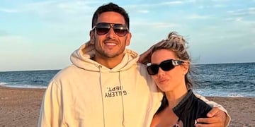 Martín Migueles y Wanda Nara. Foto: captura pantalla