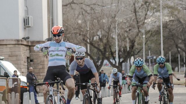 Ramiro Castro (Municipalidad de Guaymallén) fue el vencedor de la quinta fecha del Campeonato mendocino de Critérium y Pista.