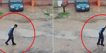 El último video de Nicolás, el joven que salió de un boliche en medio de la tormenta y desapareció